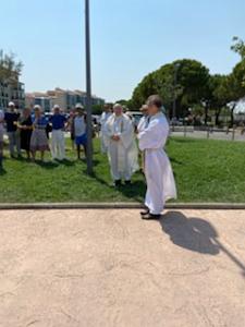 2022 07 16 NOTRE DAME DE SANTA CRUZ EN VISITE A ARGELES SUR MER  (9)